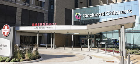 Critical care building ER image.